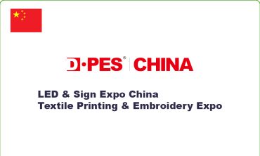 Hội chợ đèn LED, bảng hiệu, công nghệ in và thêu trên vải DPES China Quảng Châu 2025