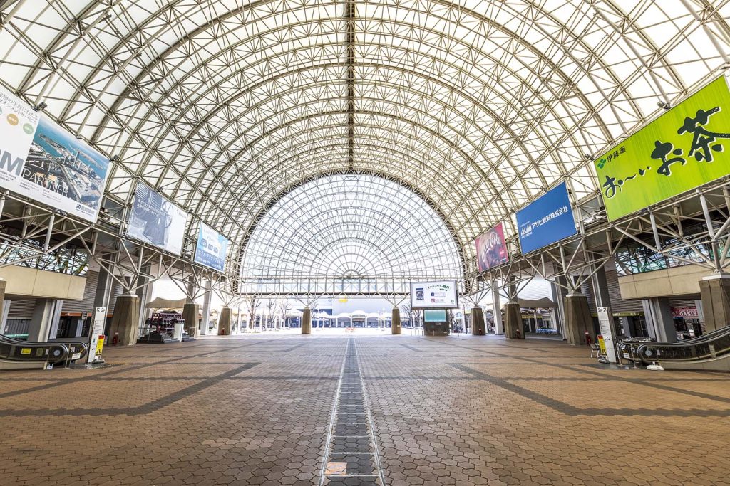 Osaka INTEX convention and exhibition center