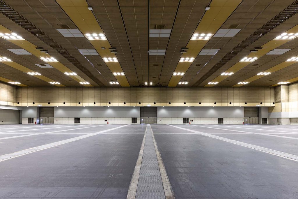 Osaka INTEX convention and exhibition center