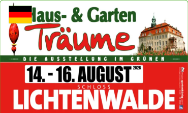 Haus & Garten Träume Niederwiesa 2026 – Hội chợ Vườn, Phong cách sống & Ẩm thực