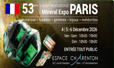 Minéral Expo Paris 2026 – Hội chợ đá quý & khoáng sản Paris