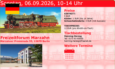 Model Railway Exchange Berlin 2026 – Hội chợ mô hình tàu hỏa & đồ chơi Kinder Surprise