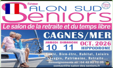 Salon des Seniors Cagnes-sur-Mer 2026 – Hội chợ sản phẩm & dịch vụ người cao tuổi | Seniors Fair France